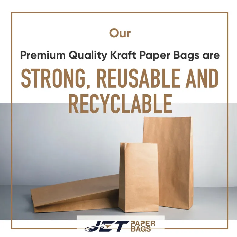 Brown Paper Bags: Durable, Eco-Friendly, Made in USA - Size #16