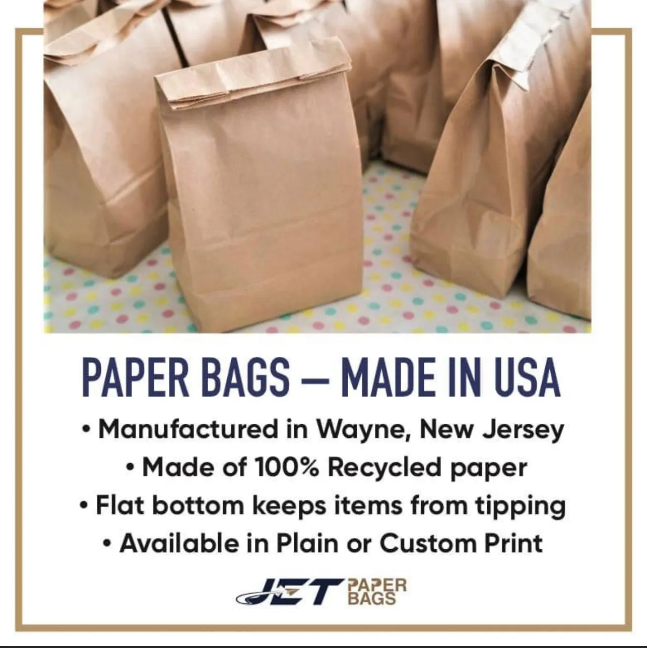 Brown Paper Bags: Durable, Eco-Friendly, Made in USA - Size #16