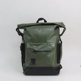 Dry Bag Roll Top Rucksack Forest Green