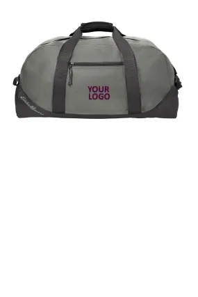 Eddie Bauer Customized Ripstop Duffels, Pewter Grey