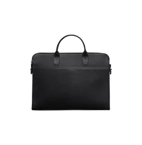 Everyday Leather Laptop Bag Black