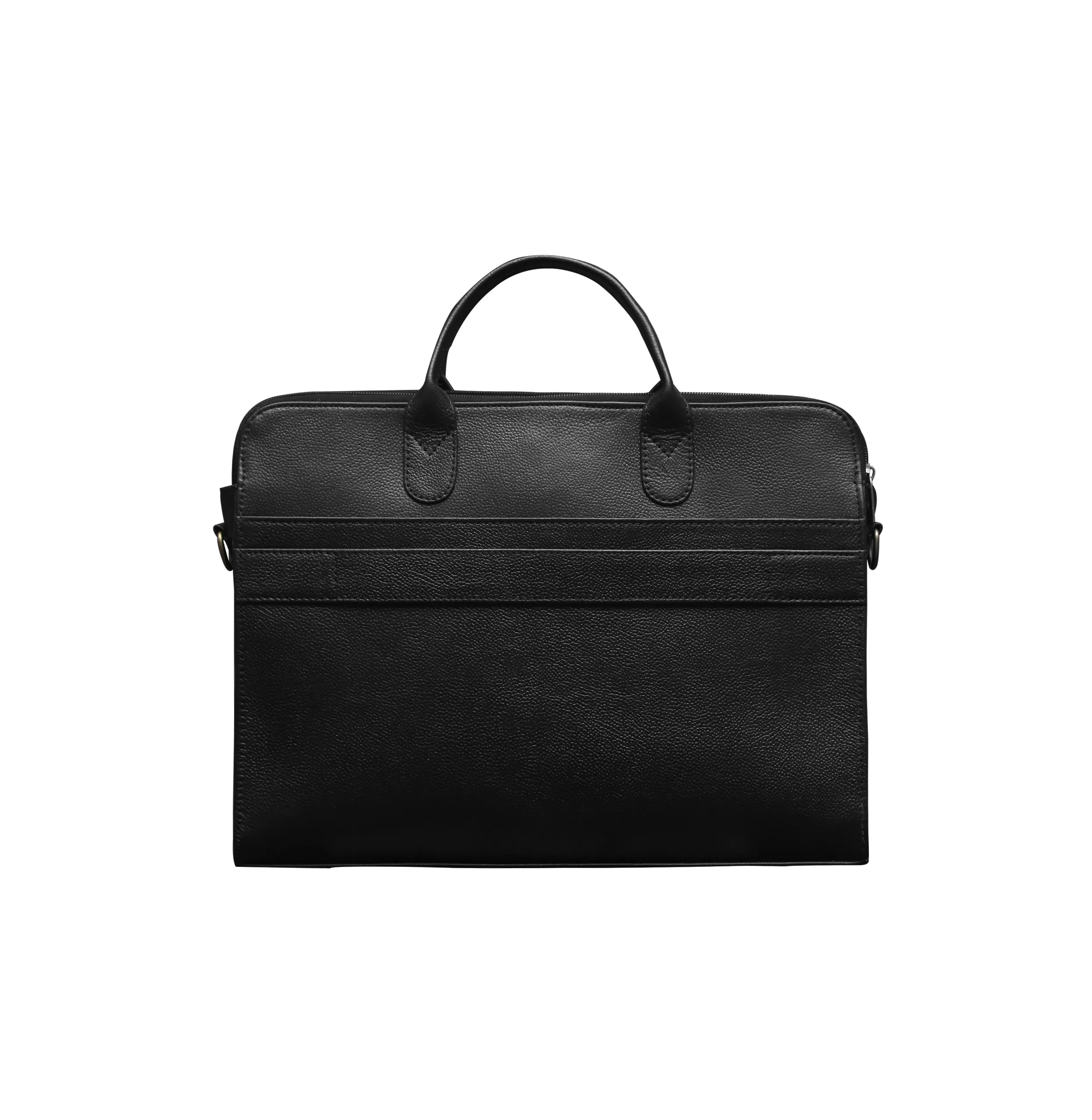 Everyday Leather Laptop Bag Black