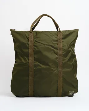 FLEX 2 WAY TOTE BAG OLIVE