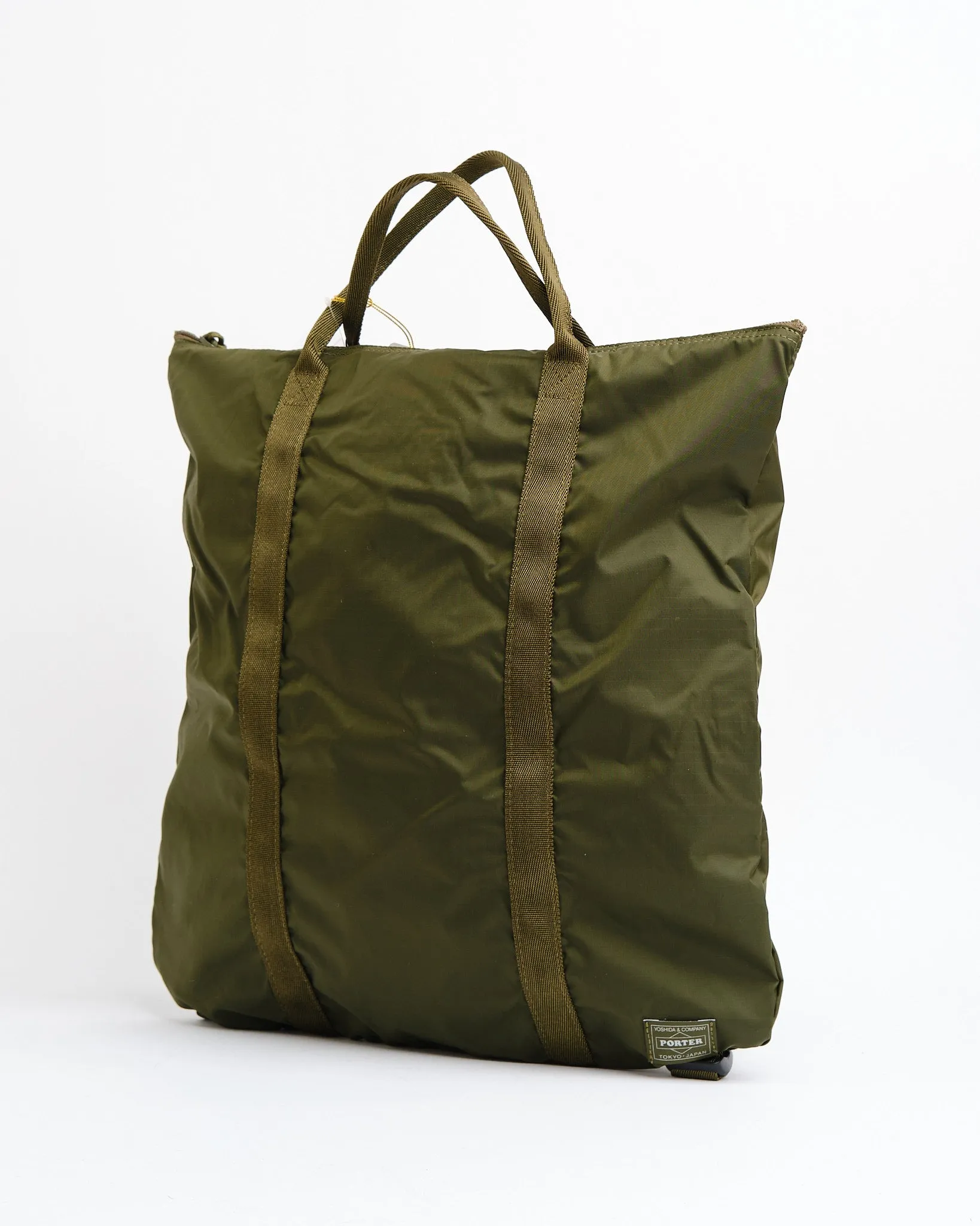 FLEX 2 WAY TOTE BAG OLIVE