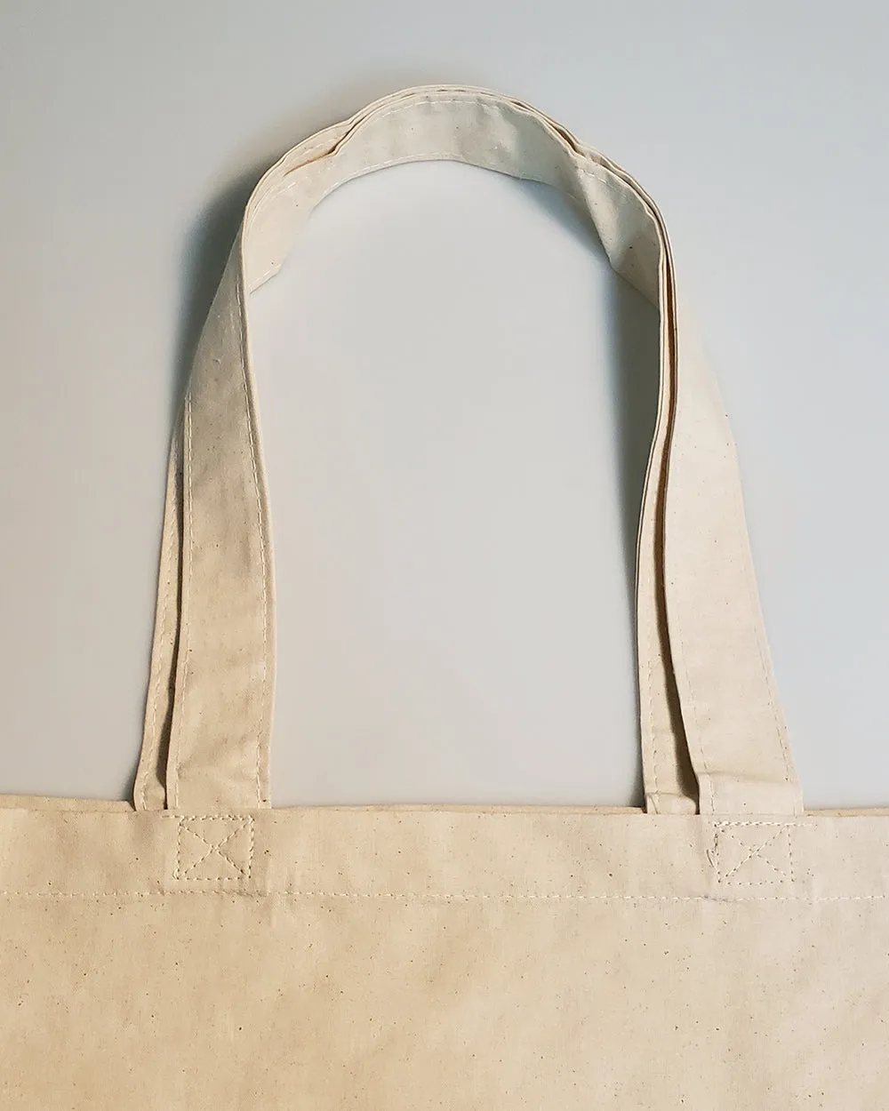 Foldable Cotton Tote Bags w/ Drawstring Pouch - TB118