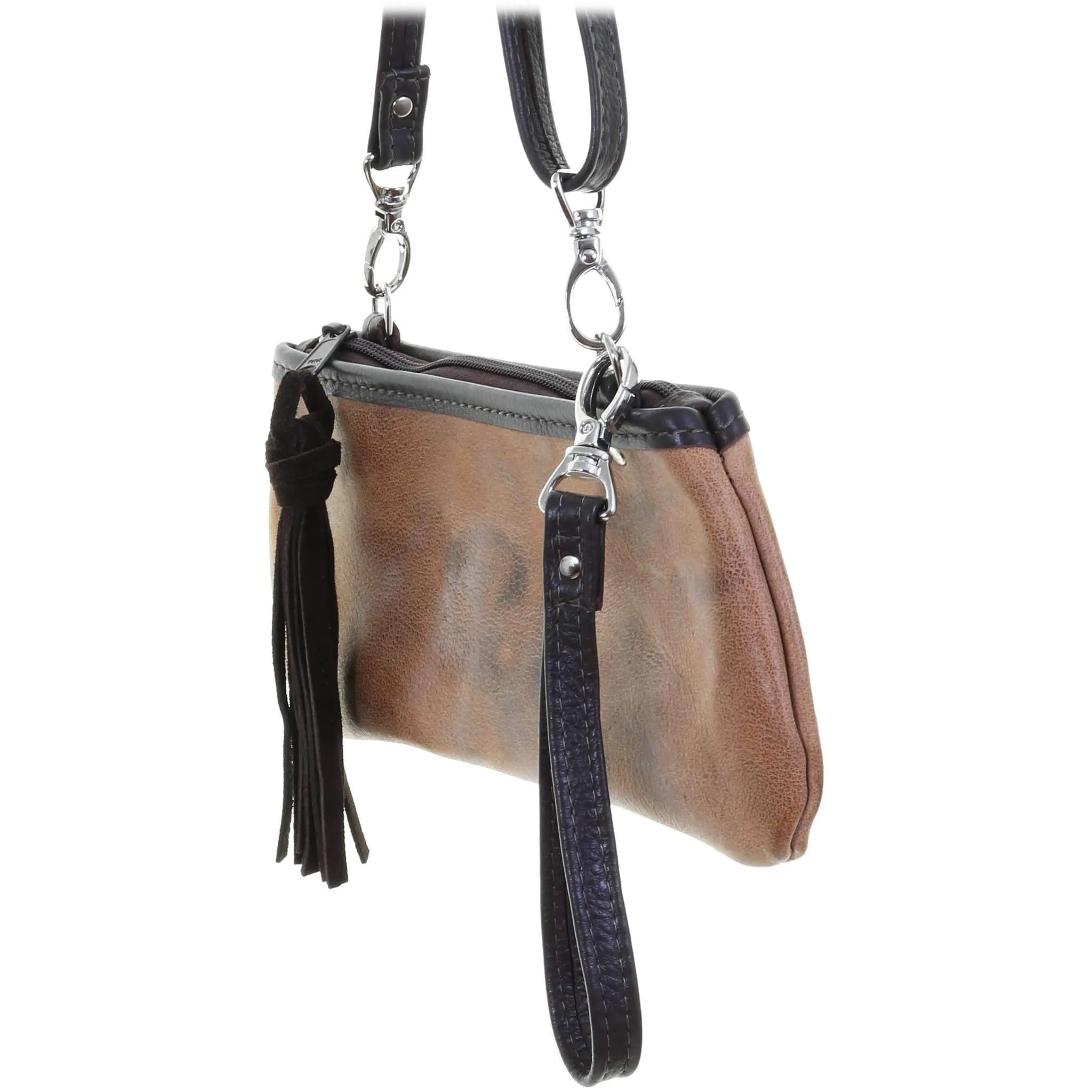 LC66 - Las Cruces Brown Little Clutch