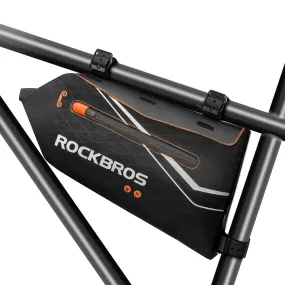 ROCKBROS Fahrrad Rahmentasche wasserdichte Dreiecktasche 3,5L Schwarz