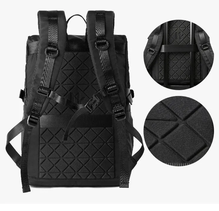 Roll Top Utility Strap Backpack