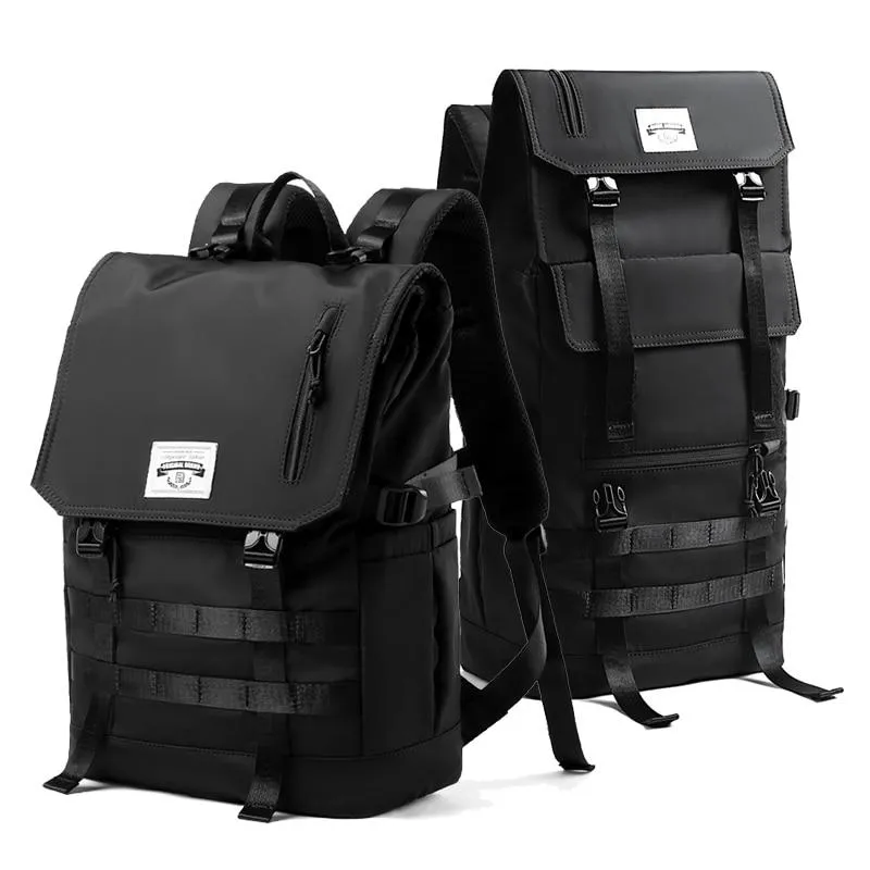 Roll Top Utility Strap Backpack