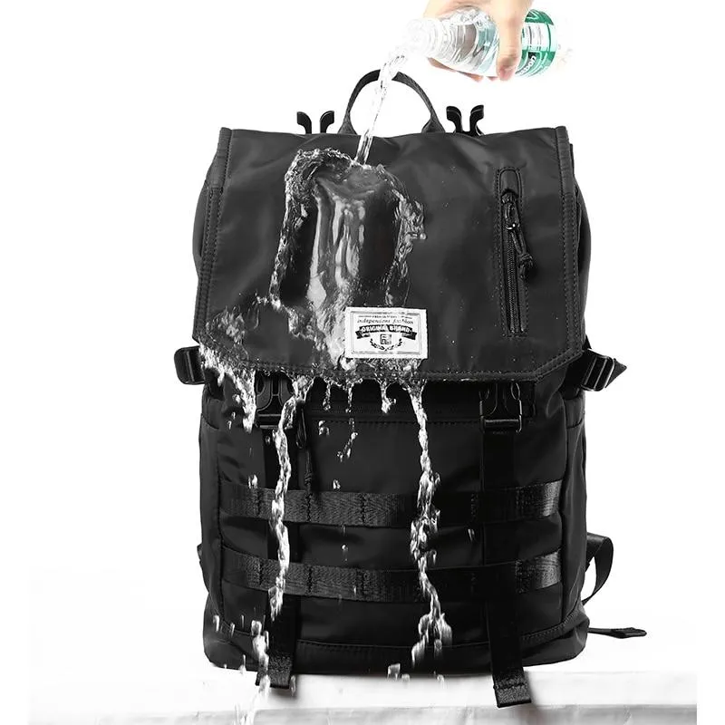 Roll Top Utility Strap Backpack