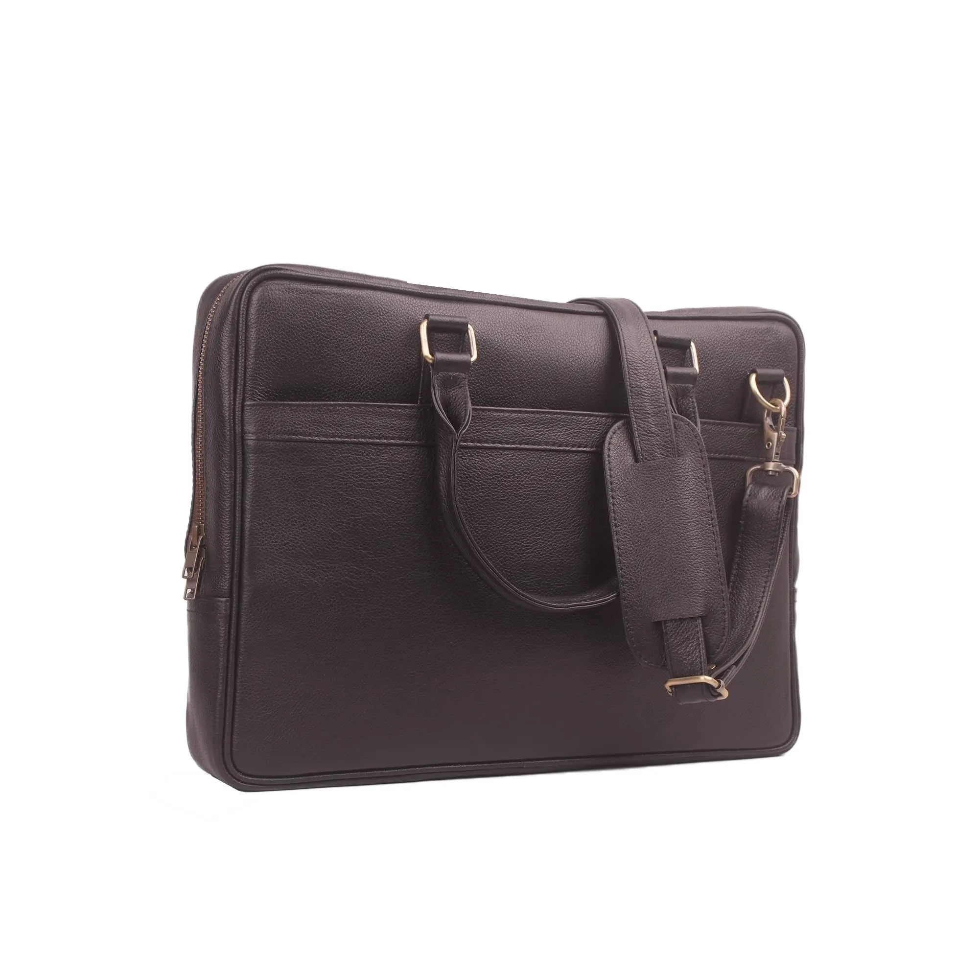 Sleek Office Laptop Bag Black