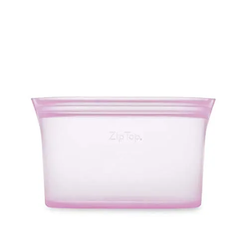 Zip Top: 100% Pure Non-Toxic Platinum Silicone Reusable Food Storage Bags