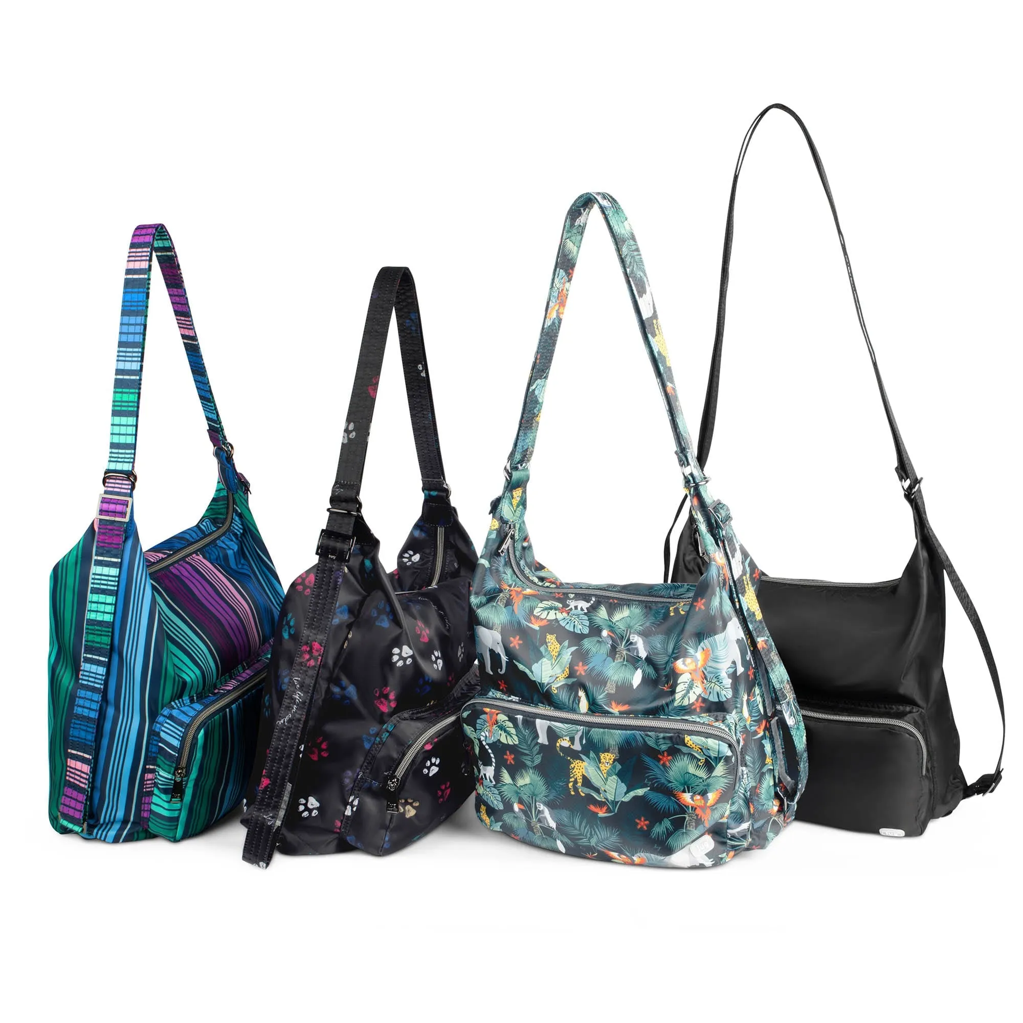 Zipliner Packable Convertible Hobo Bag