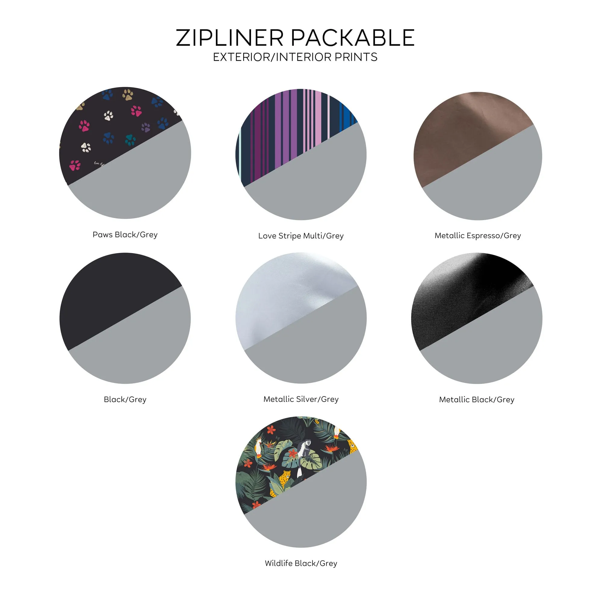 Zipliner Packable Convertible Hobo Bag